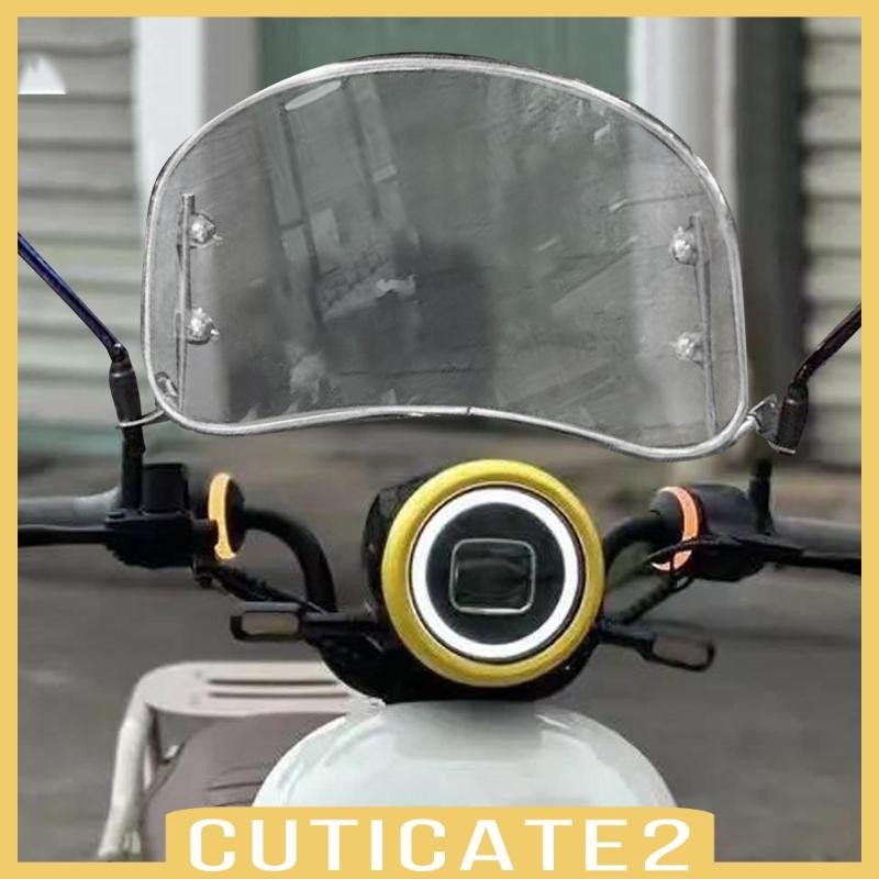 [Cuticate2] กระจกหน้ารถมอเตอร์ไซค์ ติดตั้งง่าย Professional Retro Scooter Premium Repair Parts Unive