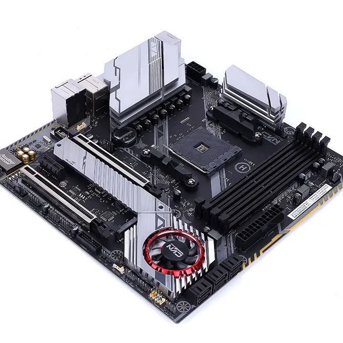 สีสัน Rainbow CVN X570M GAMING PRO V14 รองรับ AMD4 3800X5950Xcpu เมนบอร์ด