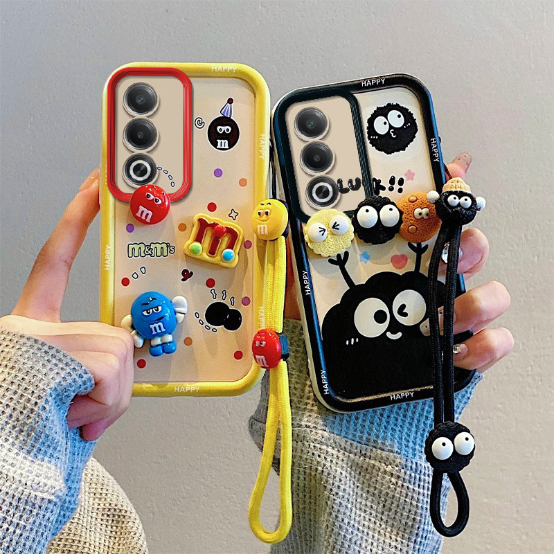 เคสโทรศัพท์กันกระแทกความงามสุภาพสตรีสไตล์พร้อมเชือกเส้นเล็กเหมาะสําหรับ OPPO a6c a6t pro a6x a6s a6t