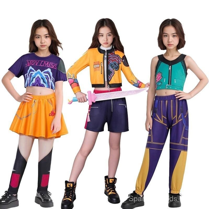 เสื้อผ้าคอสเพลย์ Lumi Mirazoi สำหรับเด็ก สไตล์นักล่าแม่มดและเกิลกรุป