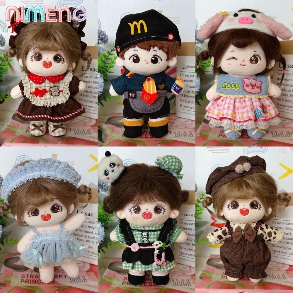 Nimeng ชุดตุ๊กตา, OB11 ชุดตุ๊กตา BJD, อุปกรณ์ประกอบฉากคอสเพลย์การ์ตูนตุ๊กตาทํามืออุปกรณ์เสริมตุ๊กตาข