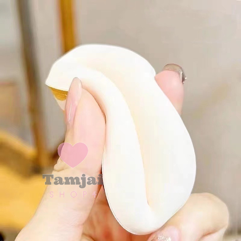 พัฟฟองน้ำแต่งหน้า พัฟรองพื้น 🍨 สวมนิ้ว ขนาดใหญ่ ลงรองพื้นคอนซีลเลอร์ 🍑 ไม่กินแป้ง หนานุ่มพิเศษ tj99 - รูปที่ 3