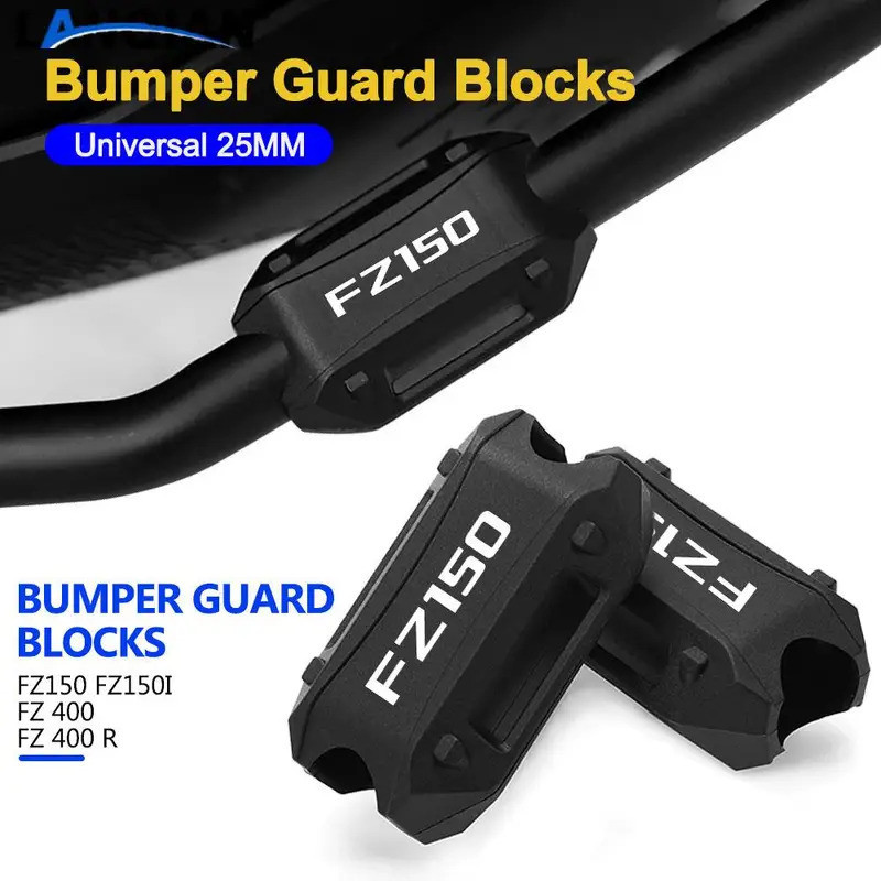 22 25 28 มม.อุปกรณ์เสริมรถจักรยานยนต์เครื่องยนต์ Guard Crash Bar กันชนตกแต่งสําหรับ YAMAHA FZ150 FZ1