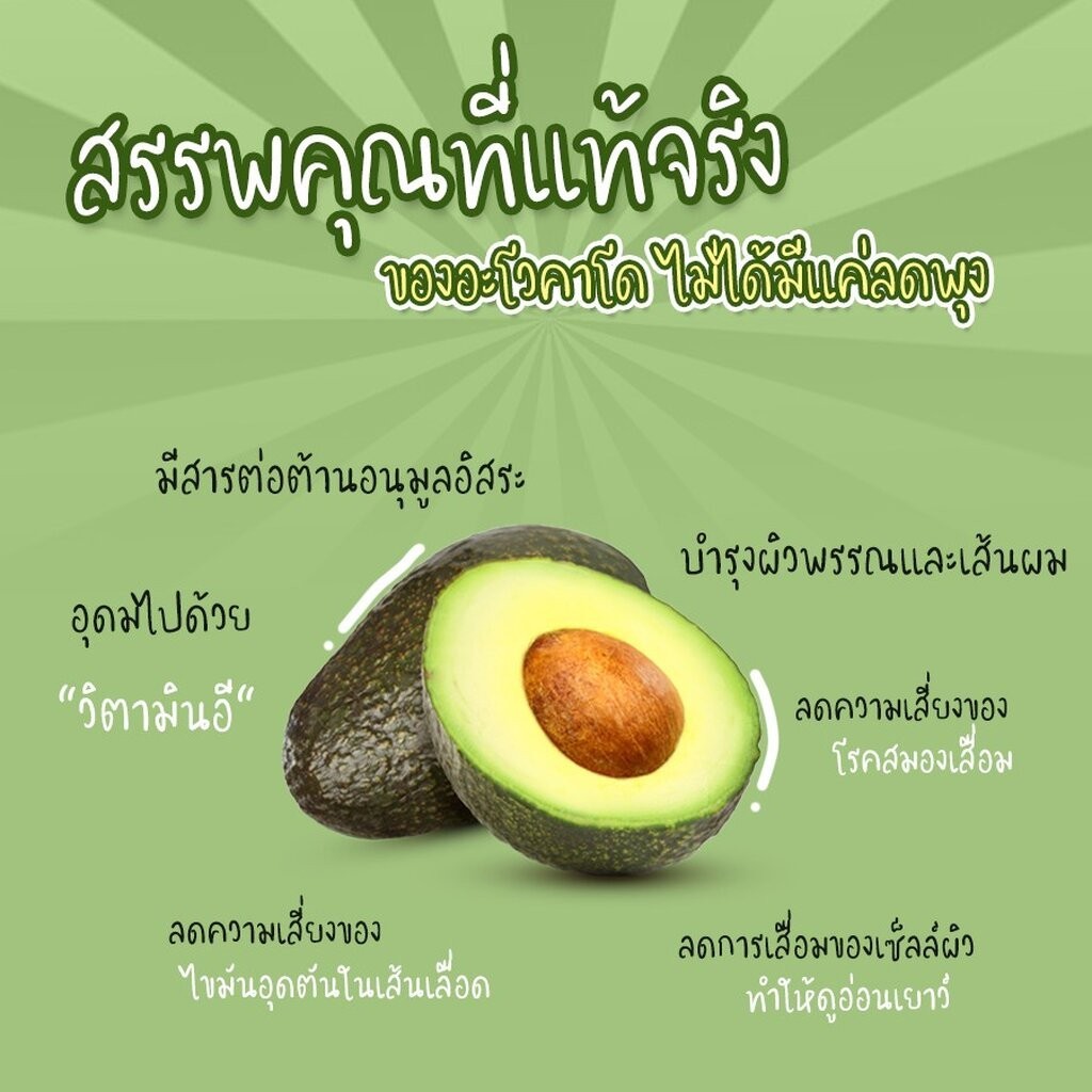[1แถม1] Smartlife Plus Avocado Oil 1,000mg. 30 แคปซูล น้ำมันอะโวคาโดสกัดเย็น สมาร์ทไลฟ์พลัส ผลิตภัณฑ์เสริมอาหาร - รูปที่ 7