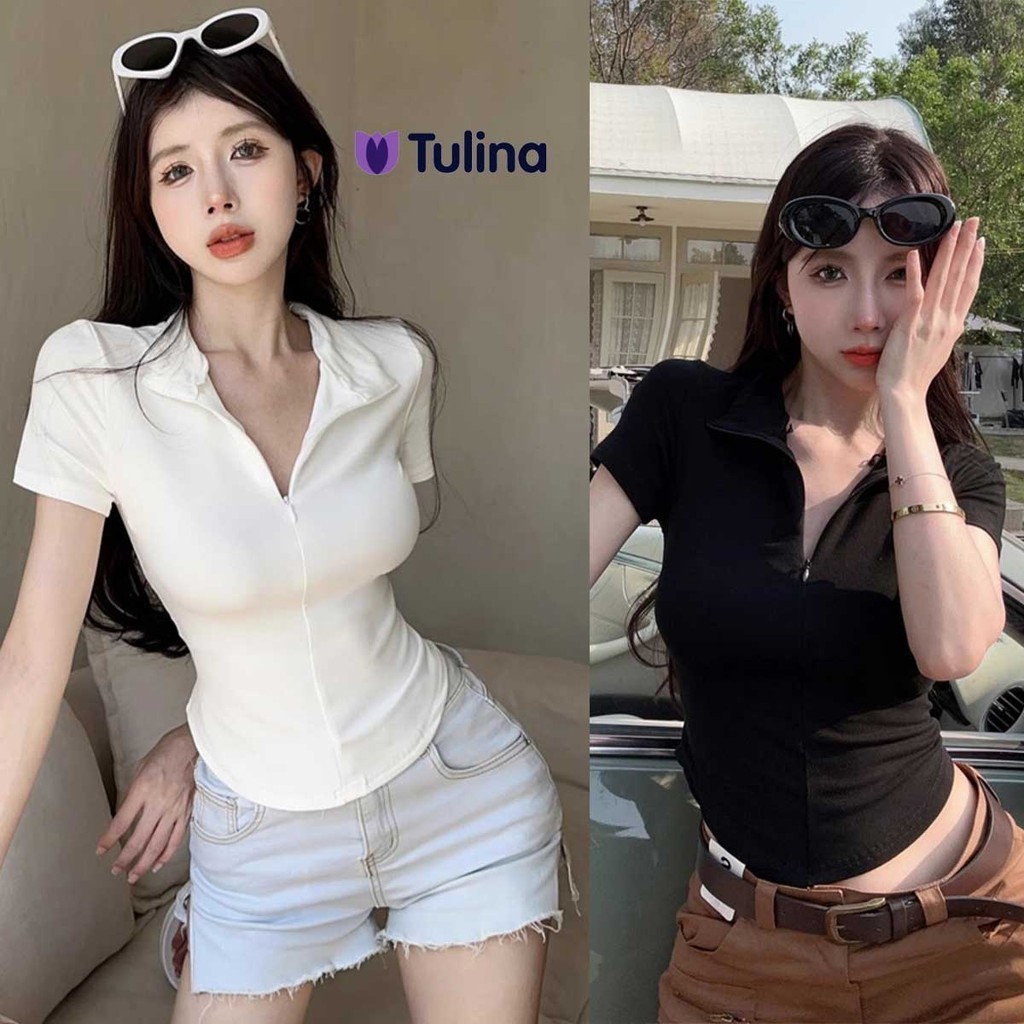 พร้อมส่งในไทย เสื้อยืดแขนสั้นรุ่นใหม่ล่าสุด เสื้อยืดสำหรับผู้หญิง ใหม่