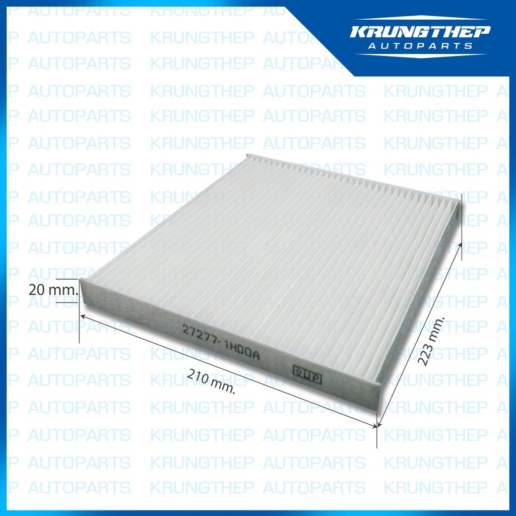 กรองแอร์ฺรถยนต์ กรองแอร์ NISSAN MARCH, ALMERA, NOTE