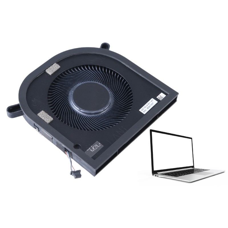 Btsg ใหม่แล็ปท็อป CPU GPU พัดลมระบายความร้อนสําหรับ 17 9700 9710 9720 0MXF81 0P2FY9 EG50060S1-C511-S