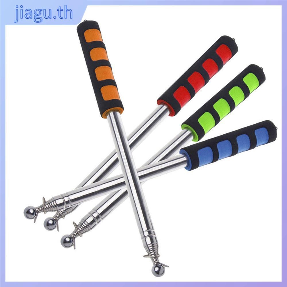 Jiagu 1.2M/1.4M/1.6M/2M Tour Guide เสาธงมือถือแบบพกพา Windsock ธง Windsock 1.2M/1.4M/1.6M/2M Handheld Flag Pole