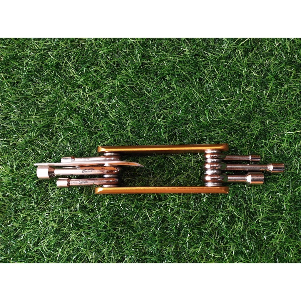 INGCO ประแจบล็อค 6 เหลี่ยม แบบพับเก็บได้ (6 ชิ้นชุด) รุ่น HFND0601( 6 Pcs Folding Nut Driver Set ) - รูปที่ 6