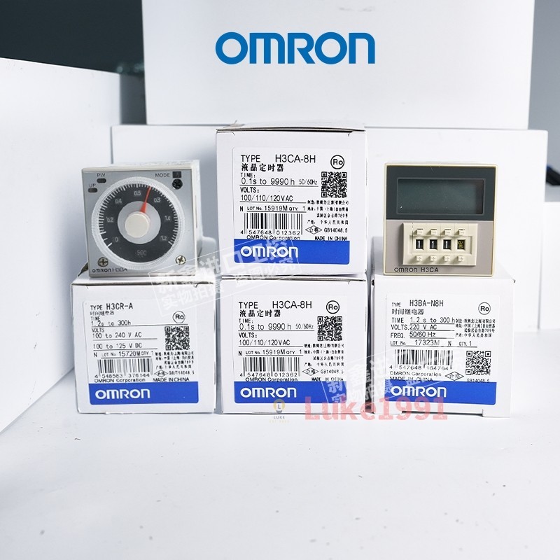 Omron  รีเลย์เวลา H3CA-8 8H A8 A8E H3BA-N X8HB X8HA N8H