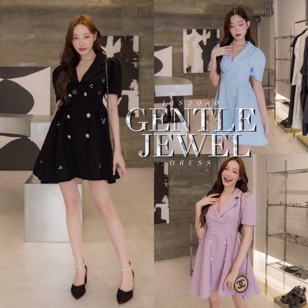 #JBS2040 Gentle Jewel Dress