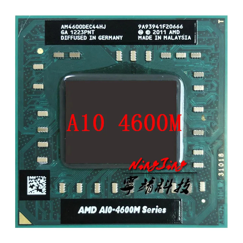 [คลังสินค้าพร้อม] amd A10-Series A10-4600M a10 4600m 2.3ghz Quad-Core Quad-Core cpu am4600dec44hj fs