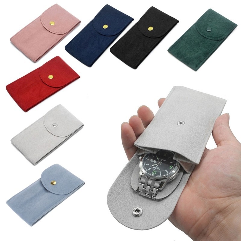 Kellnny Travel Storage for Case Watch Pouch for Men Women Watch lovers 6 สีเสริม