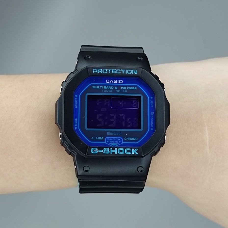 Casi@o G-Shock DW-5600 Joker Petak นาฬิกาสปอร์ตสีดําสีเขียวผู้ชายและผู้หญิงกีฬานาฬิกาอิเล็กทรอนิกส์ก