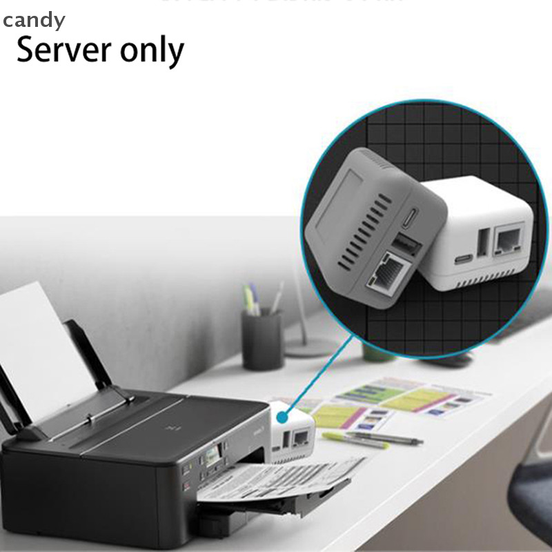 Ndy Mini NP330 Network USB 2.0 Print Server (เครือข่าย/WIFI/BT/WIFI cloud pring N