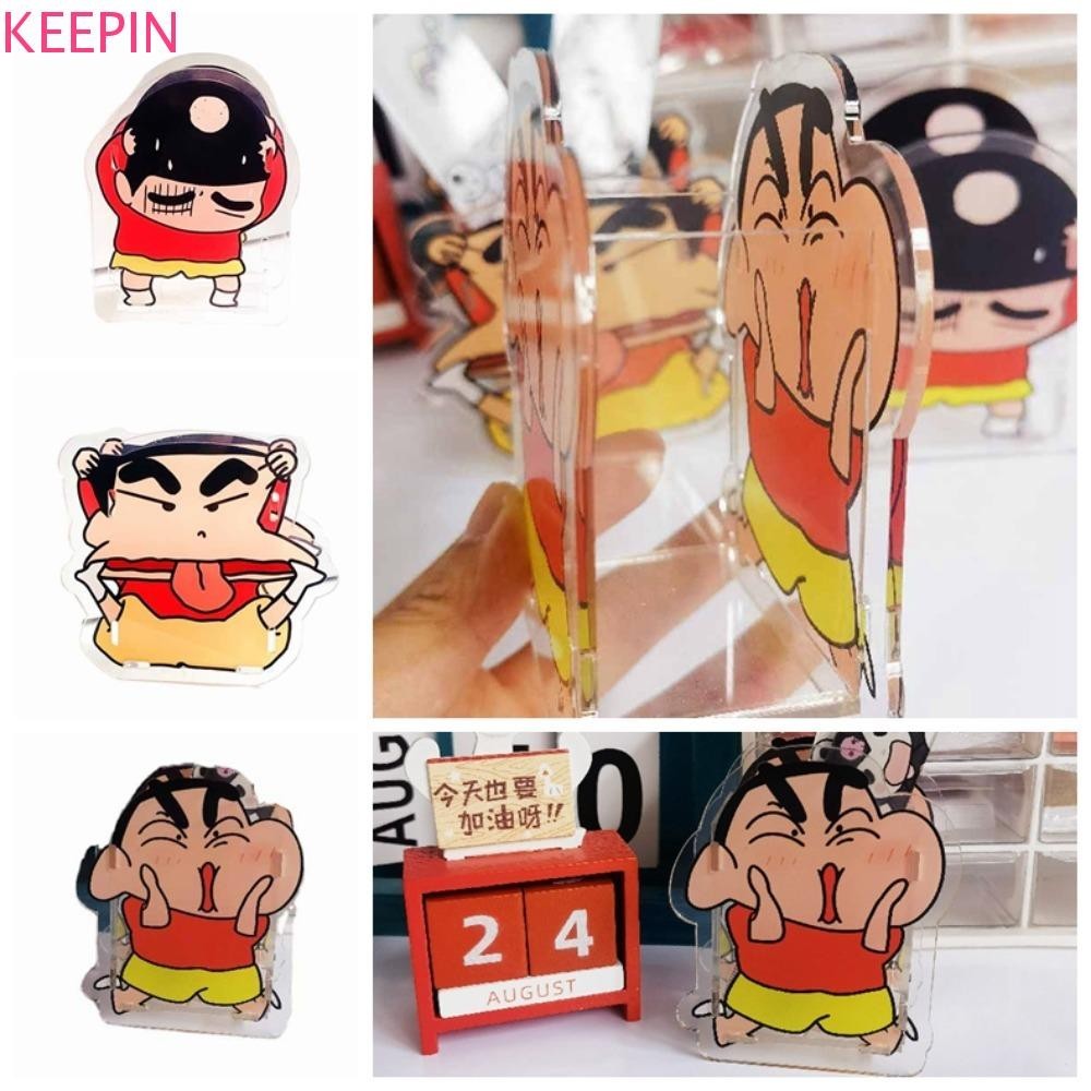 เก็บ ที่ใส่ปากกาอะคริลิค,กล่องเก็บเครยอนชินจังที่เก็บดินสอการ์ตูน, อิน ความจุขนาดใหญ่มัลติฟังก์ชั่ใสแปรงแต่งหน้าเด็ก