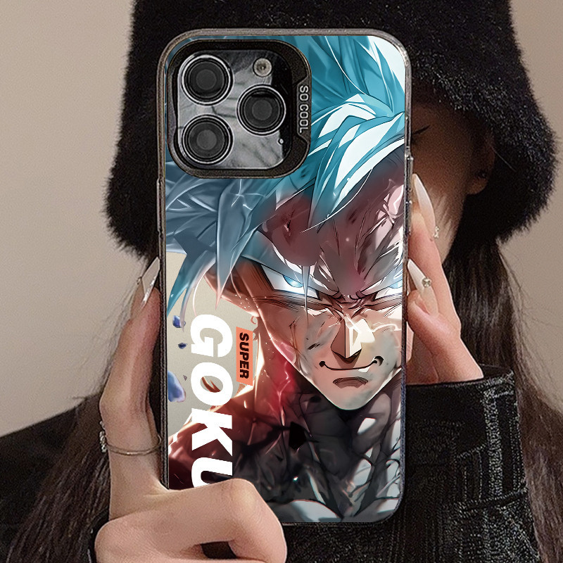 เจ็ดดราก้อนบอล for iPhone7 8 11 12 13 14 15 Pro Max 7 8 14 15 Plus X XR XS Max อะนิเมะWUKONGกรณีโทรศัพท์มือถือกันกระแทก