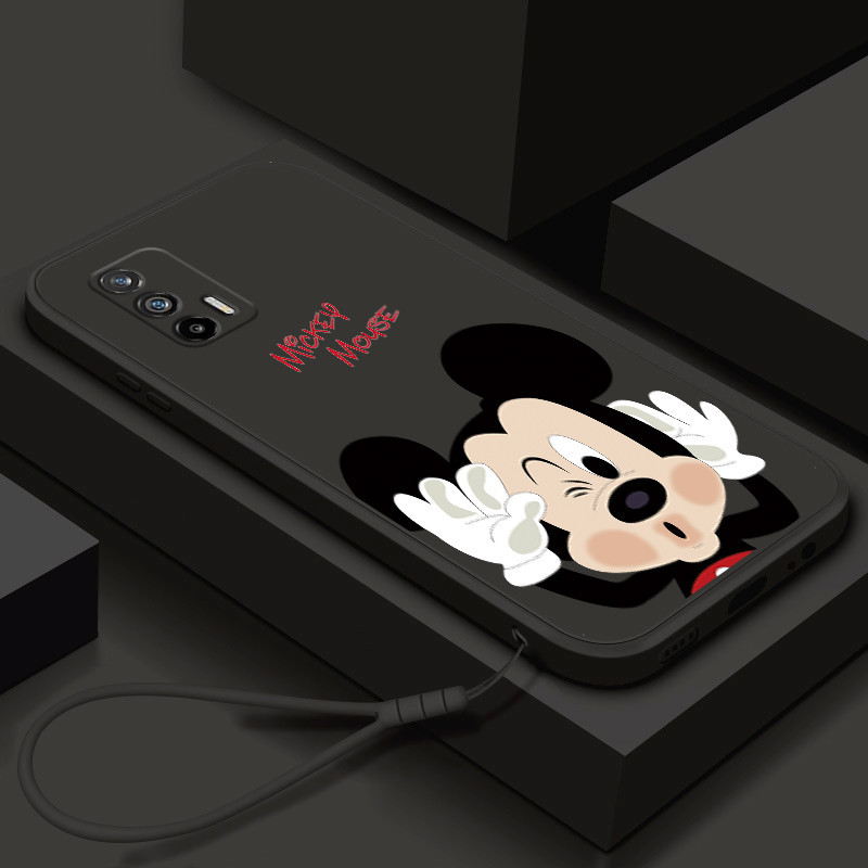 ปลอกRealme GT Master GT NEO 2 Q3I 5G Q5 Pro U1 V13 5G V5 5G X2 Realme XTการ์ตูนDisneyน่ารักMickey Mo