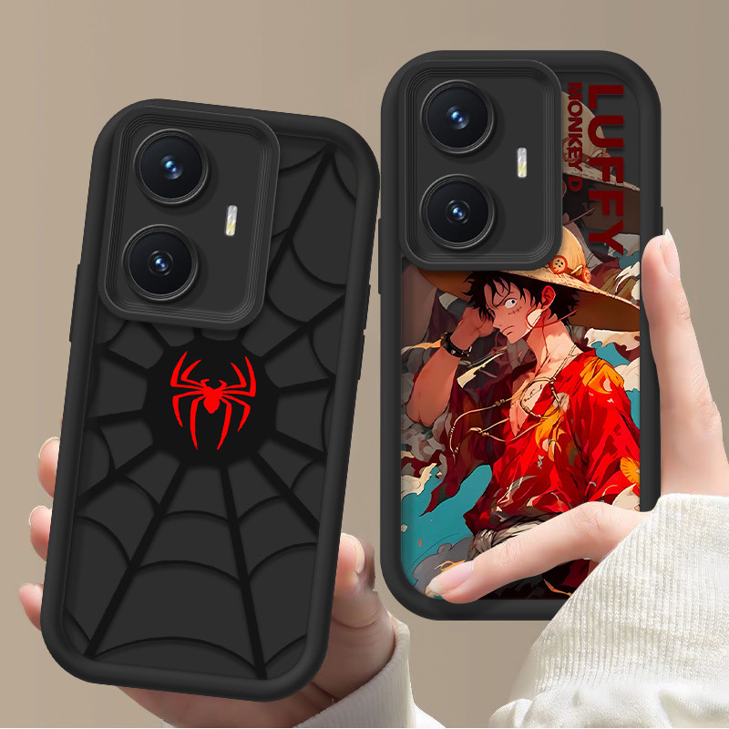 เคส realme c55 เคสโทรศัพท์บันไดตากราฟฟิตีสําหรับเคส realme c55 น่ารัก