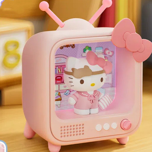 Sanrio TV Channel Series Luminous Ornament Bedroom Nightlight Explosive Internet Celebrity Cute Girl Heart Gift