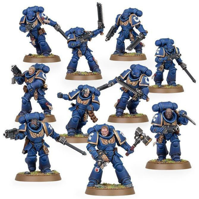 Warhammer รุ่น40K assault intercessors อนุญาโตตุลาการการจู่โจม (รุ่นมาตุภูมิ) uluc