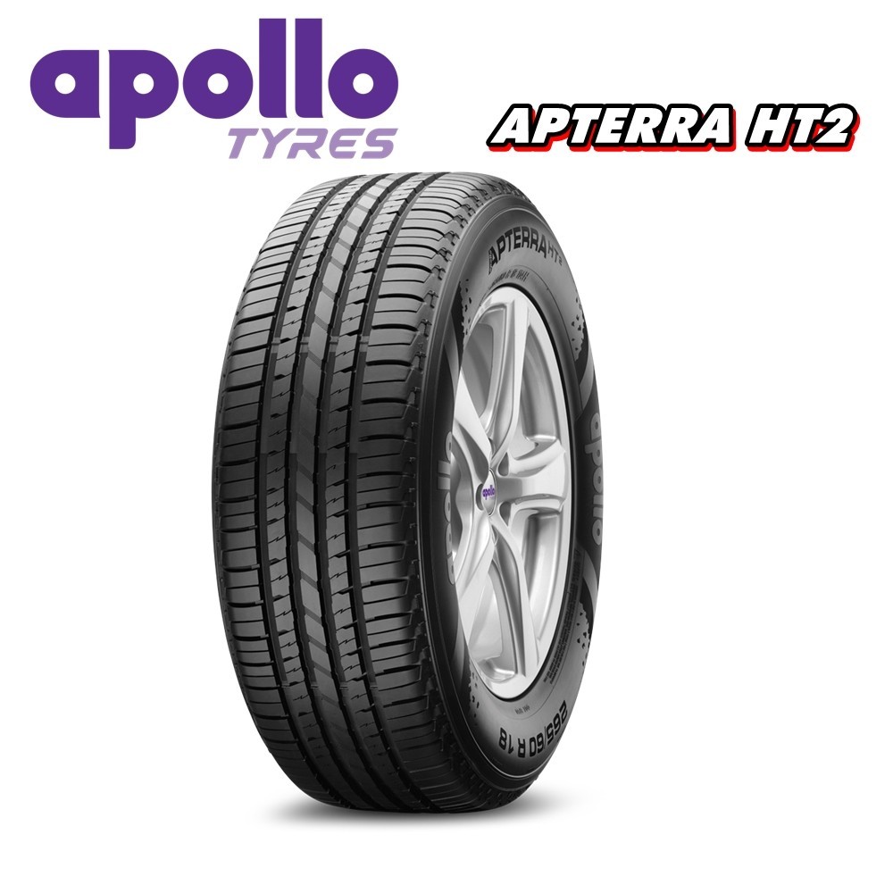 ยางรถยนต์ ขนาด 245/70R16 ,265/70R16 ,225/65R17 ,265/65R17 ,265/60 R18 รุ่น APTERRA HT2 ยี่ห้อ APOLLO