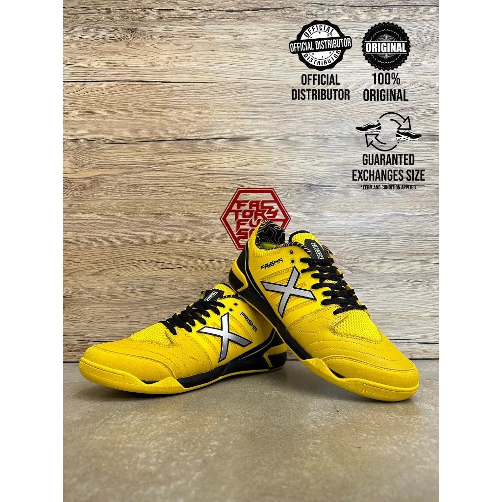 MUNICH XM-PRISMA 23 (KUNING) KASUT FUTSAL