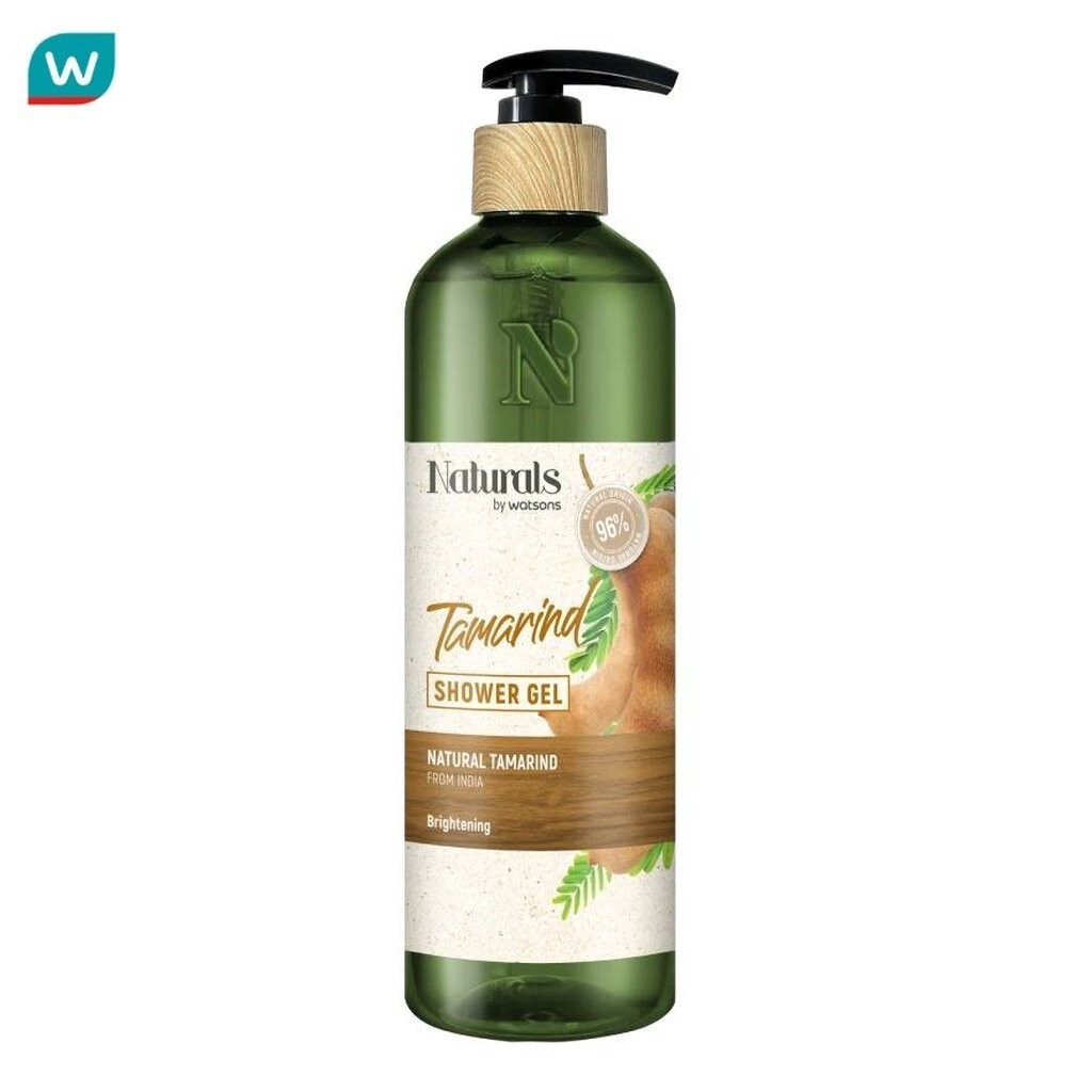 Naturals by Watsons เนเชอรัล บาย วัตสัน แทมมะรินด์ ชาวเวอร์ เจล 490มล.