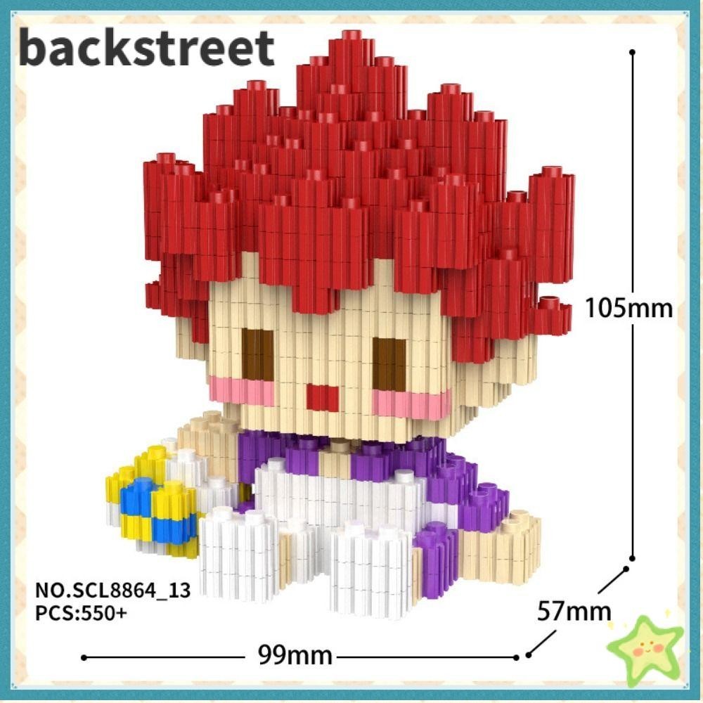 Backstage Haikyuu ของเล่น,ตกแต่งบ้าน Creative Building Block รุ่น,ตลก Karasuno Hinata Shoyo Nekoma ประกอบอิฐของเล่น