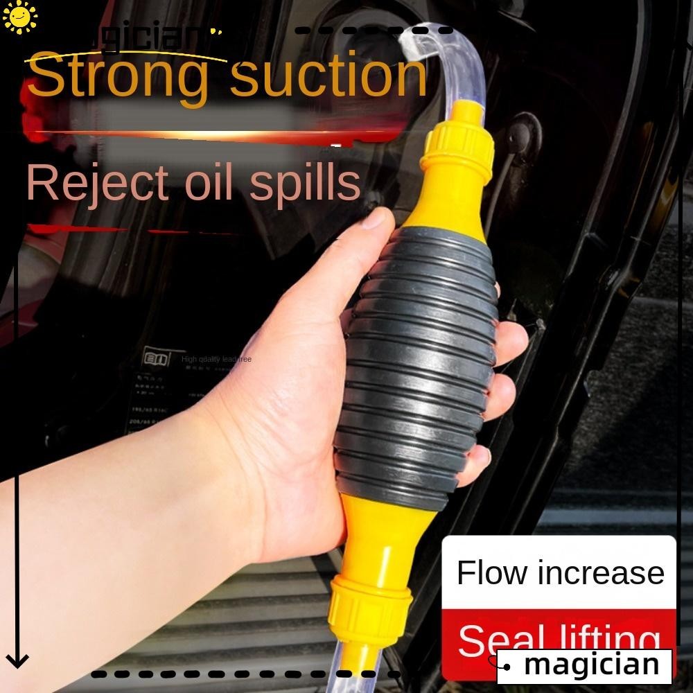 Mag Car Tank Sucker, Self-priming Syphon Saver Hand Pump, Update Large Flow Liquid Manual Pump สําหรับแก๊สเบนซิน