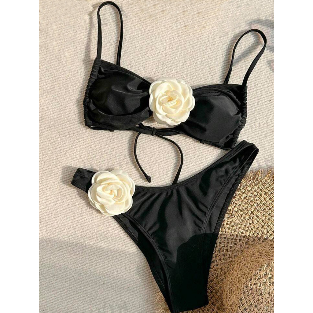 ชุดว่ายน้ำ บิกินี่ ทูพีช bikini ชุดไปทะเล เซ็กซี่ SW002 ชุดเซ็ท ส่งไวร้านไทย1-3วัน