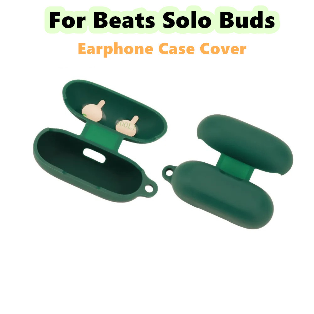 ส่วนลดสําหรับ Beats Solo Buds Case Solid color series Soft Silicone Headphone Case Casing Cover
