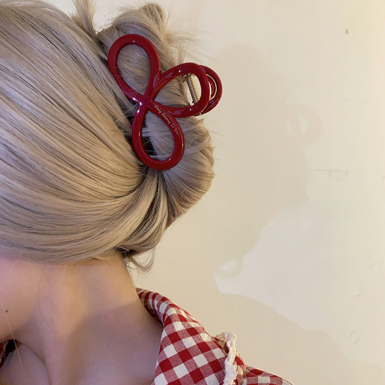 ยอดนิยมคริสต์มาสสีแดงกิ๊บจับกิ๊บกิ๊บ ชม. หูฟัง คลิปสวัสดีปีใหม่อุปกรณ์เสริม - รูปที่ 2