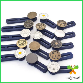 Zakii Mall กระดุมขยายเอว เพิ่มขนาดรอบเอวกางเกง สายบุฟเฟ่ต์ต้องไม่พลาด jeans buttons
