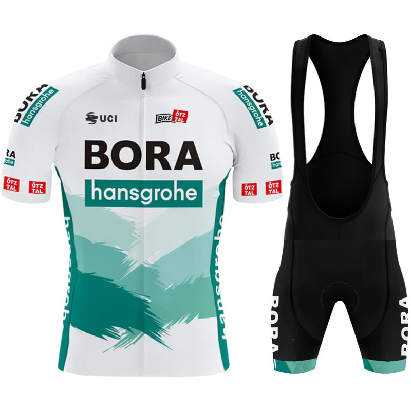 ชุดจักรยานเสือหมอบ Tricuta Cycling Man UCI BORA Jersey เสื้อมืออาชีพผู้ชายเสื้อผ้าบุรุษชุดฤดูร้อน 2023 Mtb ชุดกีฬา Bib