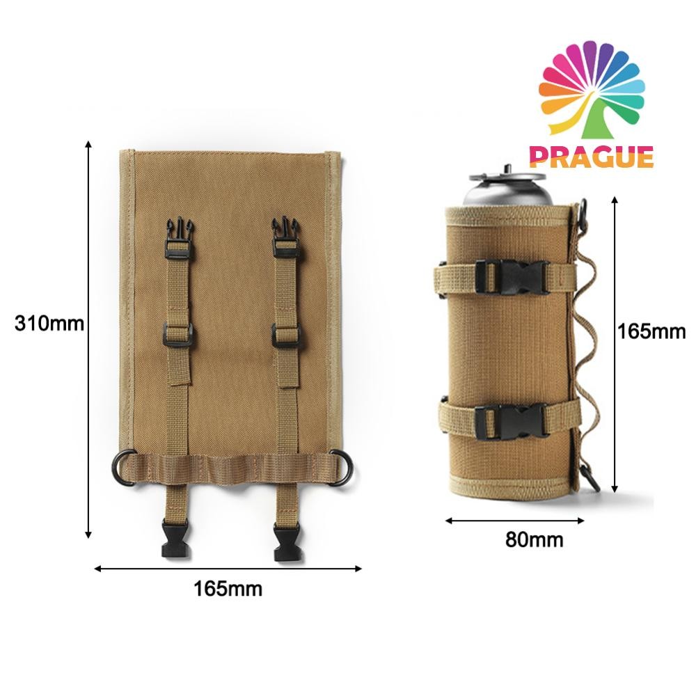 เคสป้องกันถังแก๊ส ปลอกกระบอกเชื้อเพลิง ที่เก็บแก๊สแคมป์ปิ้งกลางแจ้ง [prague.th]