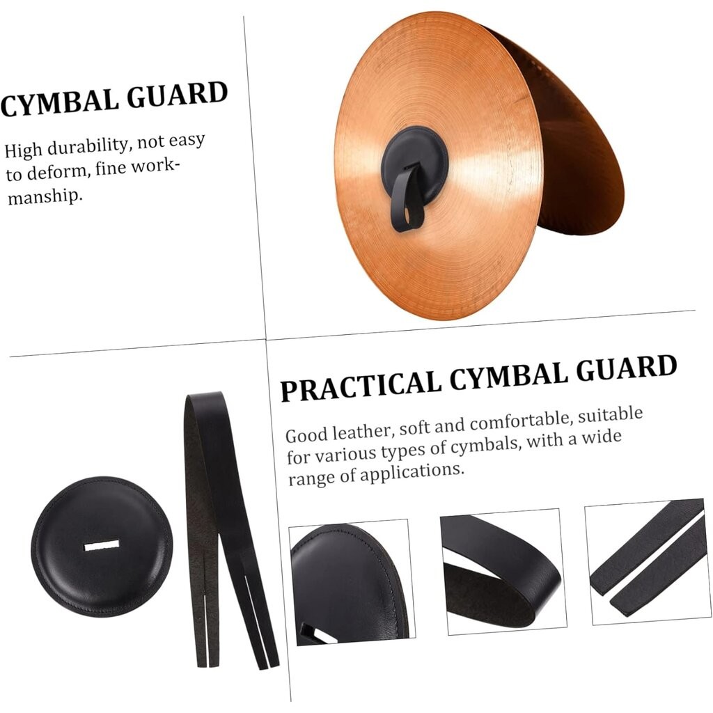 มีส่งด่วน [หนังแท้] หูจับฉาบ ฉาบเดินแถว Zildjian มาร์ชชิ่ง ฉาบเดินพาเหรด ทนทาน ทำจากพัสดุอย่างดี Marching หูฉาบ - รูปที่ 5