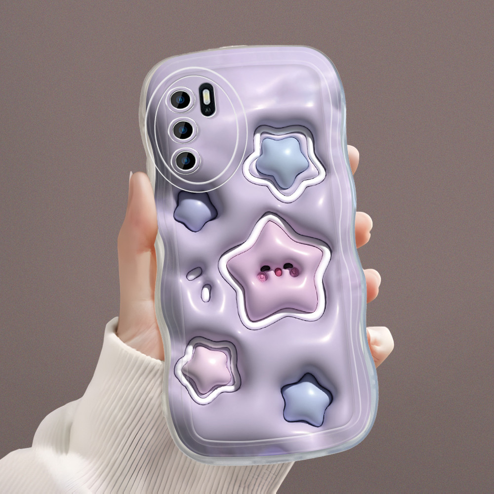 HP เคสโทรศัพท์สําหรับ OPPO A16 A16S A54S นุ่ม Softcase กรณีโทรศัพท์ Sofcase การ์ตูนนุ่มน่ารัก Handph