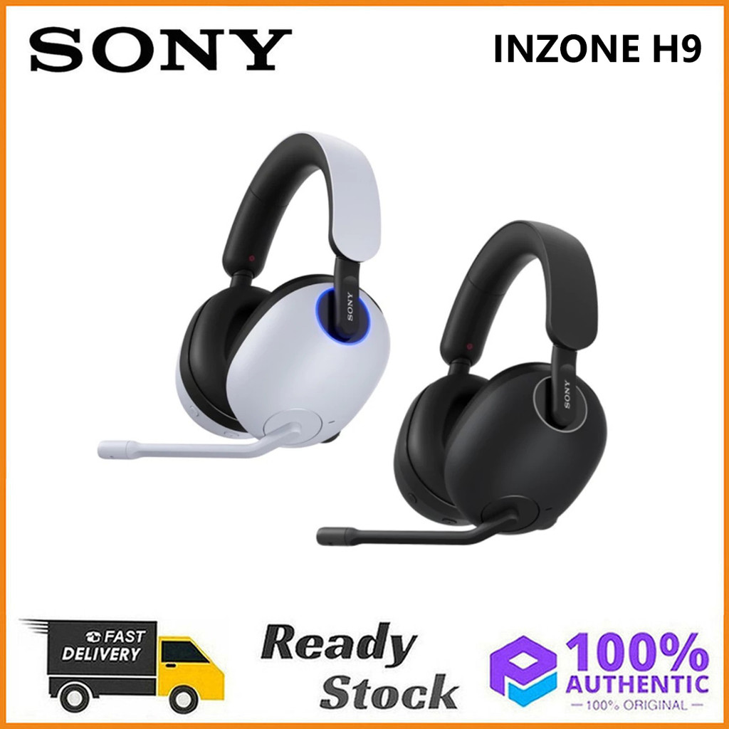 ชุดหูฟังสําหรับเล่นเกมตัดเสียงรบกวนไร้สาย Sony INZONE H9 ดั้งเดิม