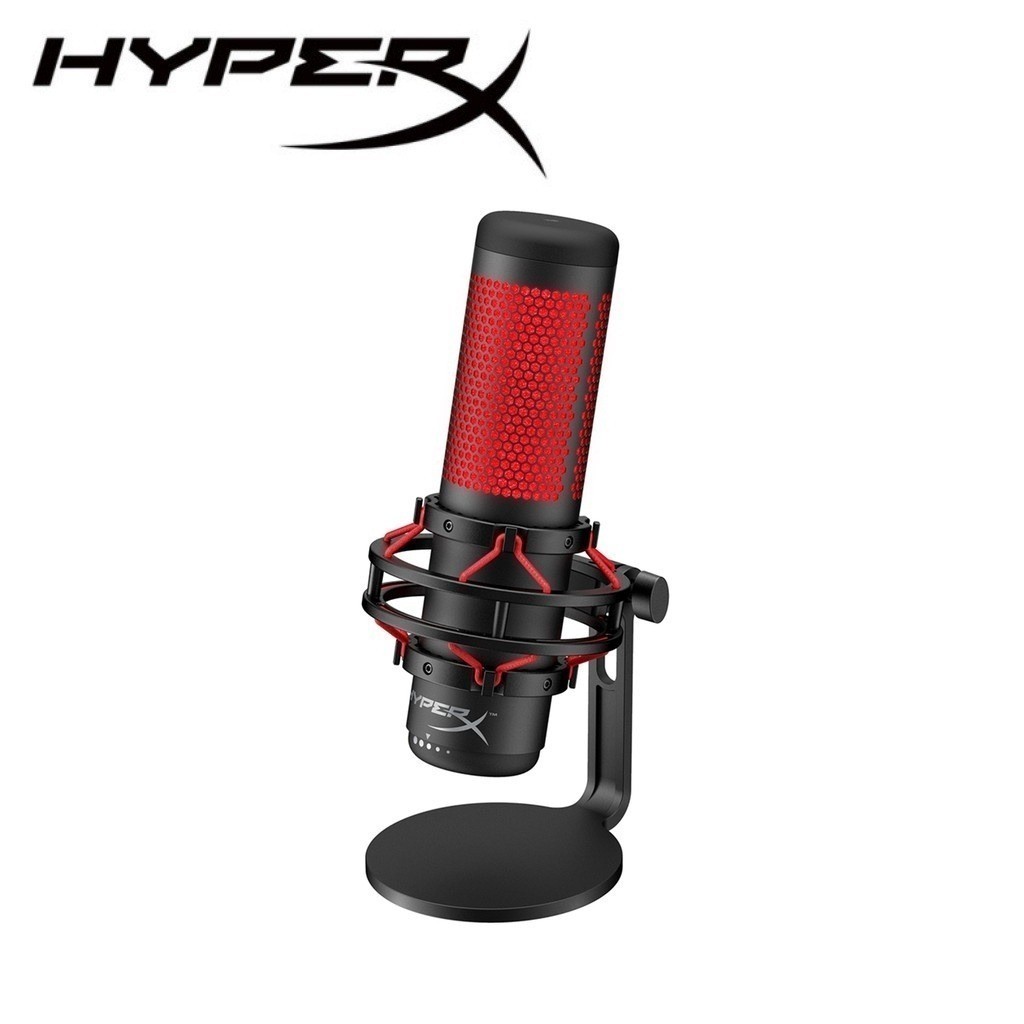 HyperX QuadCast - Gaming Microphone (4P5P6AA) สินค้าแท้ รับประกัน 2 ปี