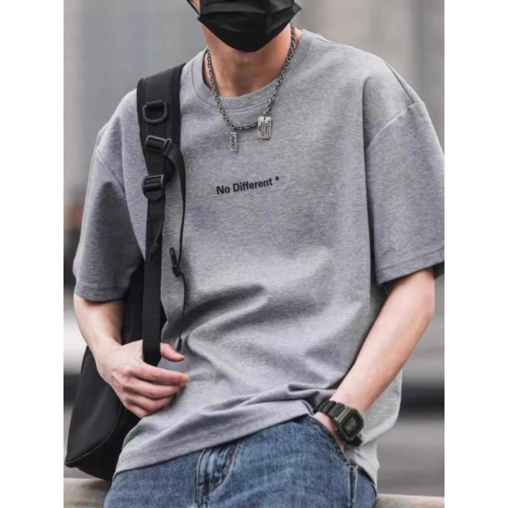 （จัดส่งตลอด 24 ชั่วโมง）HY trendy menswear hip-hop angel พิมพ์เสื้อยืดแขนยาวหลวมสำหรับชายและหญิง11