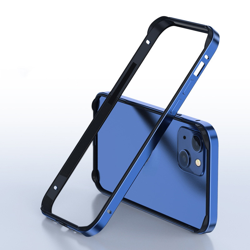 หรูหรากรอบโลหะป้องกันกรณีสําหรับ iPhone 14 14 Plus 15 PRO Max 13 12 PRO 11 XS เคสกันกระแทก