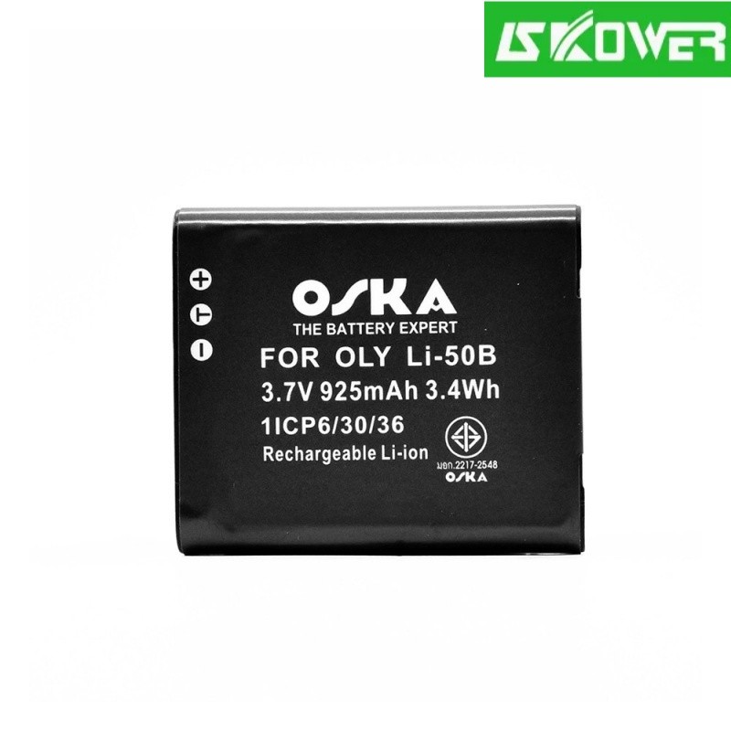 ✿OSKA Camera Battery For Olympus Li-50B