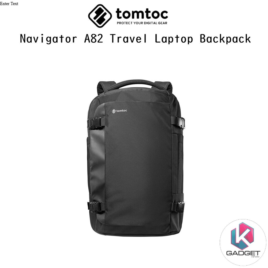 Tomtoc Navigator A82 Travel Laptop Backpack กระเป๋าเป้สะพายหลัง40ลิตรเกรดพรีเมี่ยม สำหรับ Macbook/Ta