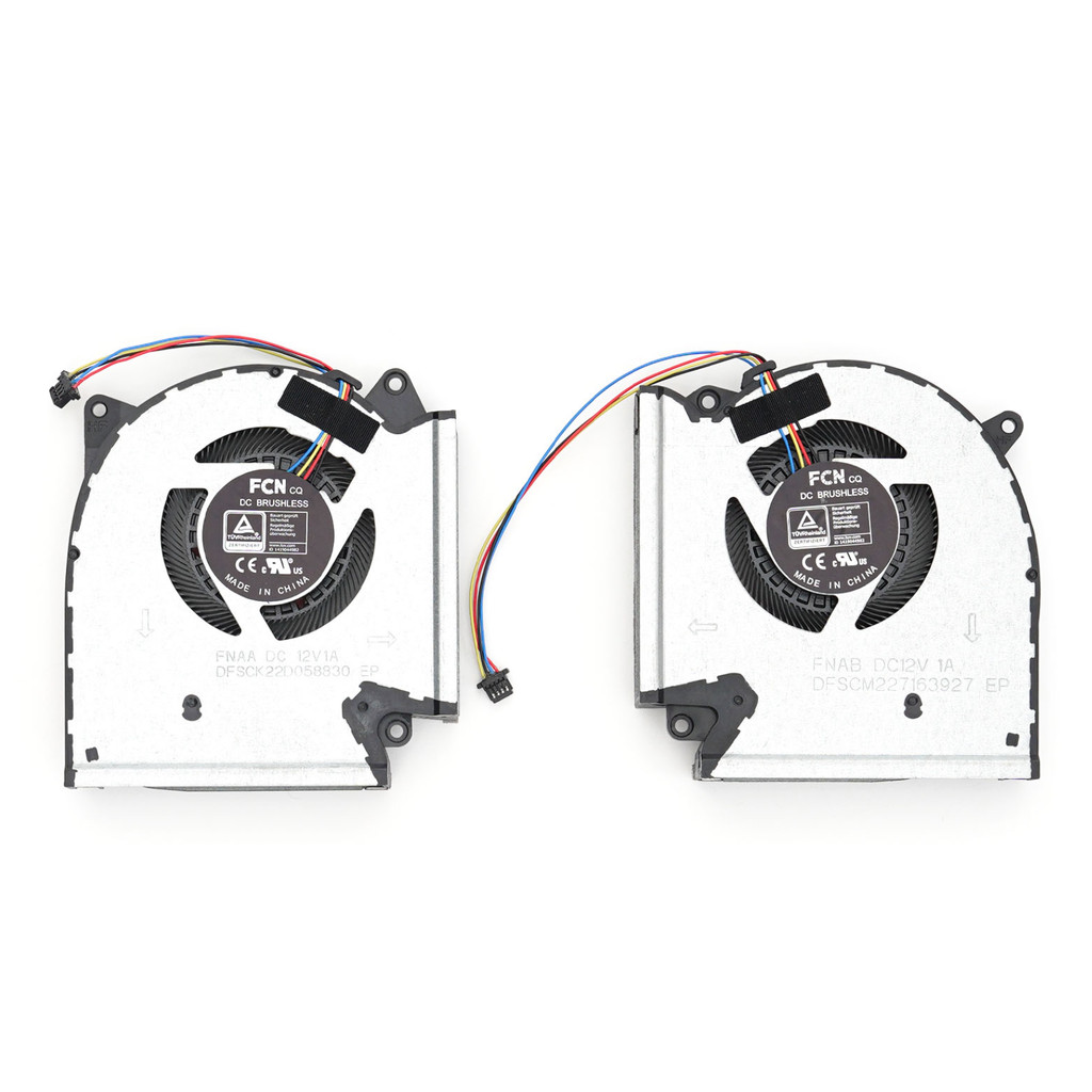 พัดลม CPU & GPU โน๊ตบุ๊ค ASUS ROG STRIX G15 GL543IM G17 GL743QM DC 12V