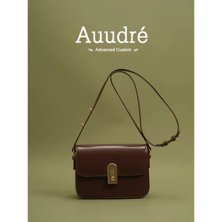 Auure Retro กระเป๋าผู้หญิง 2026 สไตล์ใหม่ฤดูใบไม้ผลิฤดูร้อน All-Match One-Shoulder Messenger กระเป๋าสี่เหลี่ยมเล็กกระเป๋า