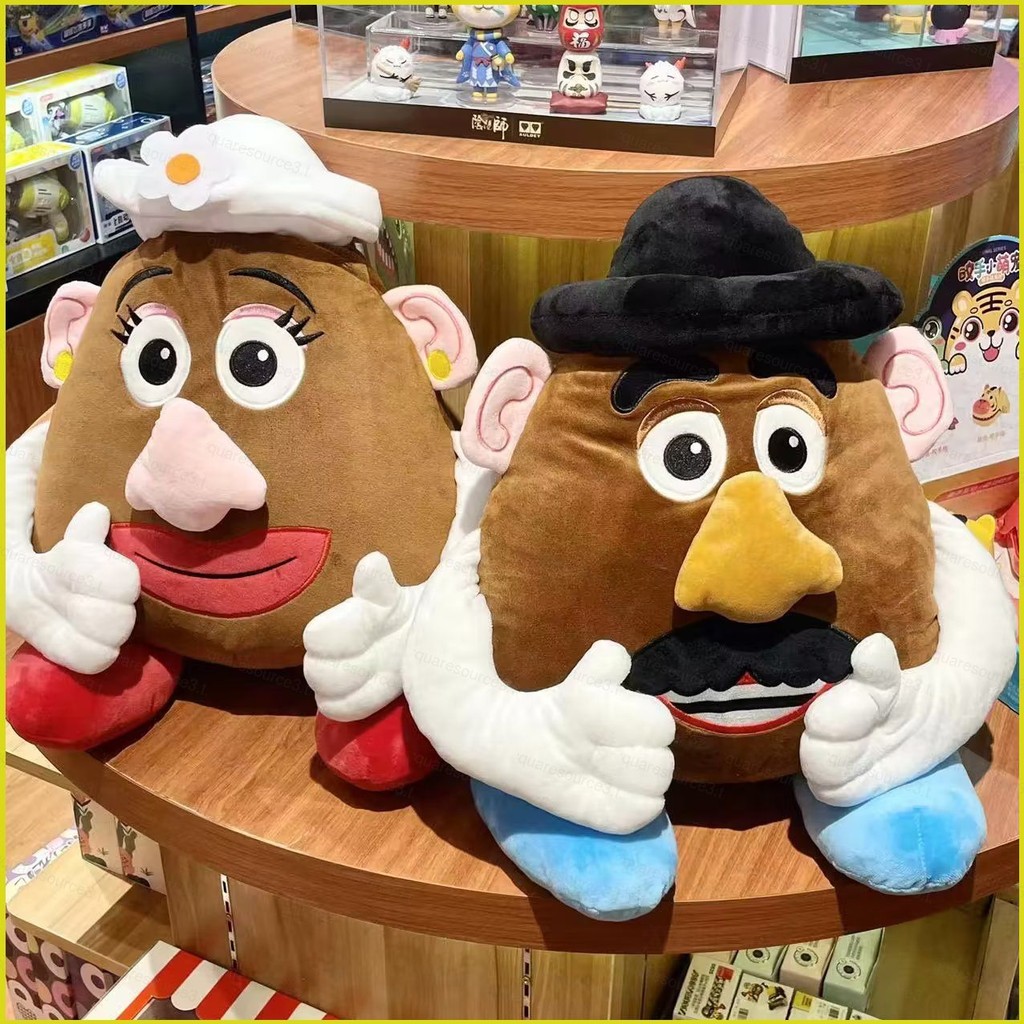 Sq3 Toy Story Mr Potato Head ตุ๊กตาตุ๊กตาของขวัญสําหรับสาวโยนหมอนและผ้าห่มตกแต่งบ้านตุ๊กตาของเล่นสํา