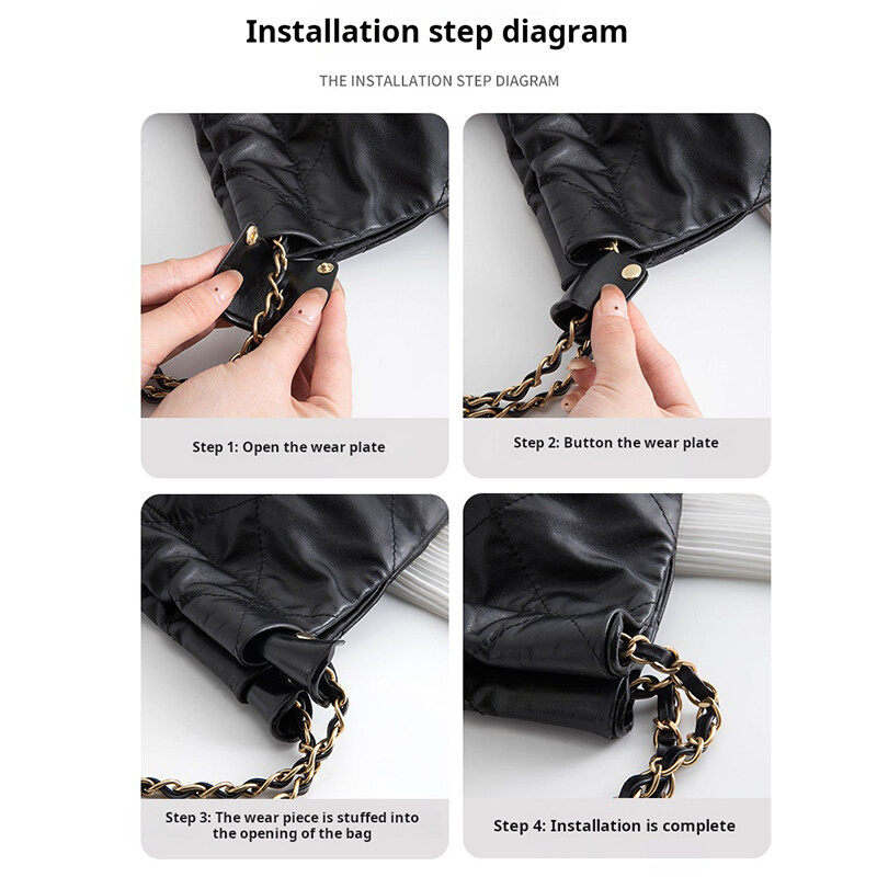 หัวเข็มขัดป้องกันการสึกหรอสําหรับ Chanel Style22 ถุงขยะ Organizer Ultra-light Reject สวมใส่ไม่ทําลาย Transformation - รูปที่ 6