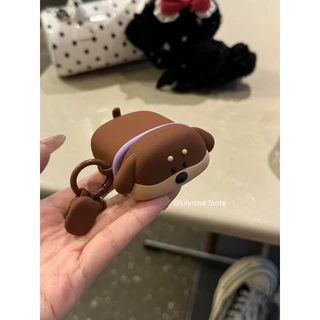 Lusi เคสหูฟังสําหรับ AirPods 4 [2024] AirPods Pro2 Pro 1 2 3 Apple หูฟังไร้สายชุดหูฟัง Protector พร้อมเชือกเส้นเล็ก