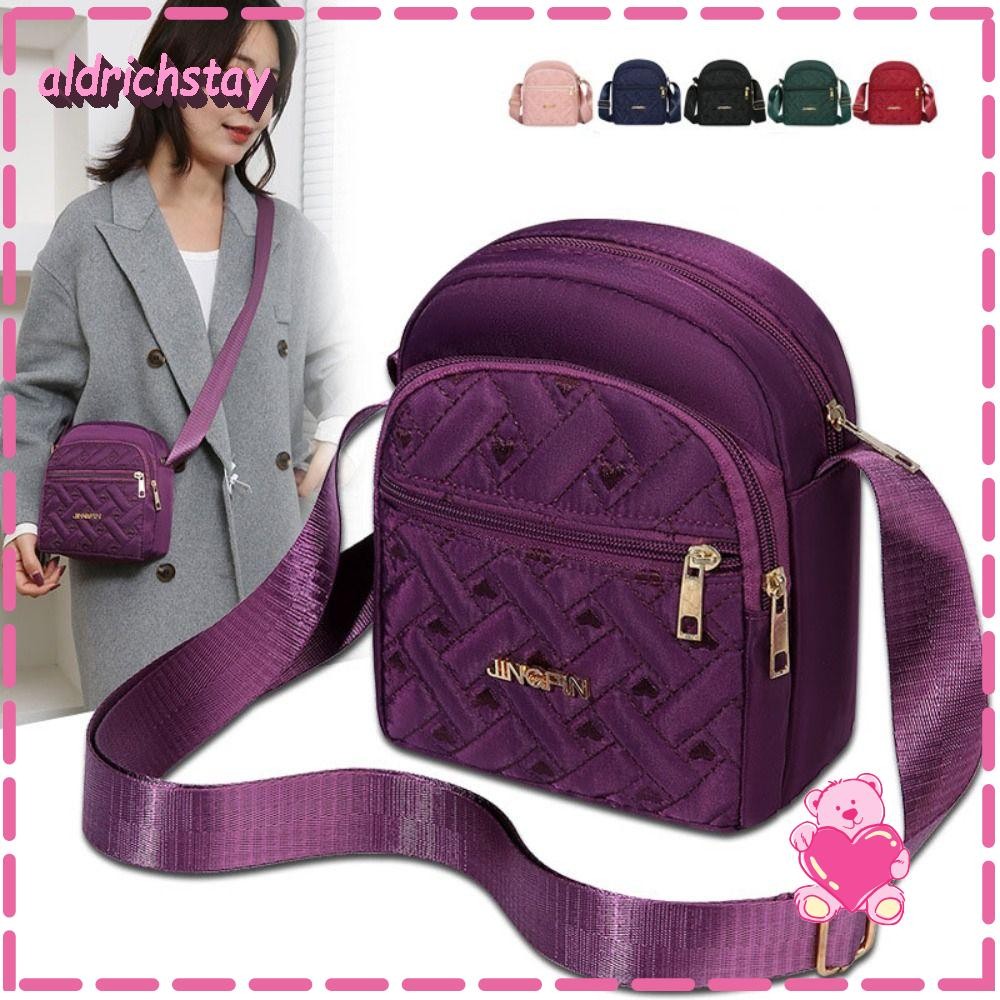 Exodus Messengers Bag, กระเป๋าสี่เหลี่ยมเล็กไนลอนหลายช่อง, กระเป๋าสะพาย Crossbody มัลติฟังก์ชั่น Tote